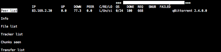 rtorrent screenshot
